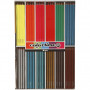 Crayons de Couleur Colortime, couleurs métalliques, couleurs néons, L: 17,45 cm, mine 3 mm, 144 pièce/ 1 Pq.