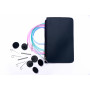 KnitPro SmartStix Kit Aiguilles Circulaires Interchangeables avec Étui en Cuir 3,5-8mm 60-100cm - Édition Limitée