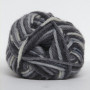 Hjertegarn Ragg sock yarn Print 8799 Light grey/Dark grey/Coke grey