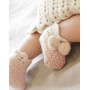 Envol par DROPS Design - Patron de Bottines Bébé au Crochet avec Nœud Tailles Nouveau-né - 4 Ans