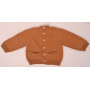 Cardigan Tricoté Basique par Rito Krea - Modèle Tricot Gilet taille Prématuré - 18 mois