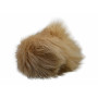 Pompom Tassel Tassel Rabbit Hair Beige 60 mm