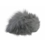 Pompom Tassel Tassel Rabbit Hair Grey 60 mm