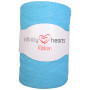 Infinity Hearts Ribbon Fabric Laine Ruban 17 Bleu