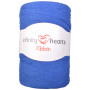 Infinity Hearts Ribbon Fabric Laine Ruban 18 Bleu Royal