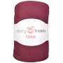 Infinity Hearts Ribbon Fabric Laine Ruban 30 Rouge Bordeaux