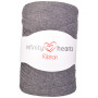 Infinity Hearts Ribbon Fabric Laine Ruban 06 Gris Foncé