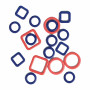 KnitPro Linea Marqueurs de points magnétiques pour colliers - 40 pièces