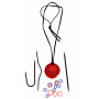 KnitPro Kit collier magnétique Cherry Berry