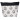 KnitPro Pochette à Fermeture Éclair Tissu Noir Grand 19,5x17cm