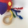Jouet d'activité autruche de Rito Krea - Patron de crochet pour jouet doux 22cm