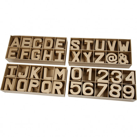 Emporte-pièce Lettre Alphabet et Chiffres 10cm