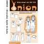 ONION Pattern Kids 20022 Top, robe et pantalon Taille 92-128/2-8 ans