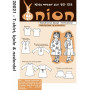ONION Patron de Couture Kids 20021 T-Shirt, Robe & Jupe Tailles 92-128/2-8 ans