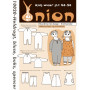 ONION Patron de Couture Kids 10020 Combinaison, Blouse & Pantalon Spencer Tailles 68-98/6-18 mois, 2-3 ans