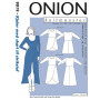 ONION Pattern Plus 9019 Robes avec jupe Taille. XL-5XL