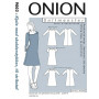 ONION Pattern Plus 9003 Robe avec pièce d'épaule Taille. XL-5XL
