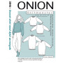 ONION Pattern 5046 Sweat-Shirt avec emmanchures profondes Taille. XS-XL
