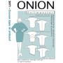 ONION Pattern 2071 Robe Cocoon Taille. XS-XL