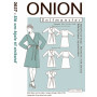 ONION Pattern 2037 Robe portefeuille Taille. XS-XL
