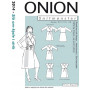 ONION Pattern 2014 Robe portefeuille en tricot Taille. XS-XL