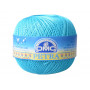 DMC Petra nr. 5 Fil à Crocheter Unicolor 53845 Turquoise