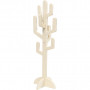 Cactus Bois, H: 38cm, l: 12cm, 1 pce, contreplaqué