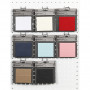Marque-places, ass. de couleurs, dim. 9x4 cm, 220 gr, 8x10 Pq./ 1 Pq.