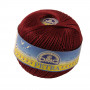 DMC Petra nr. 5 Fil à Crocheter Unicolor 5815 Rouge Vin