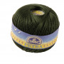 DMC Petra N°5 Fil à Crochet Unicolor 5500 Vert Foncé