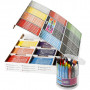 Crayon de Cire Colortime, ass. de couleurs, L: 10 cm, ép. 11 mm, 24 pièce/ 12 Pq.