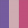 Marqueur Plus Colour, fuchsia, dusty pink, dark lilac, L : 14,5 cm, trait 1-2 mm, 3 pièces / 1 pk.