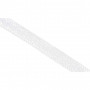 Bordure de dentelle au crochet, L: 30mm, 10m, blanc