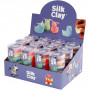 Silk Clay®, couleurs néons, couleurs classiques, 12 set/ 1 Pq.