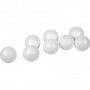 Boules Polystyrène, Ø4cm, 100 pces, blanc