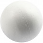 Boules Polystyrène, Ø12cm, 5 pces, blanc
