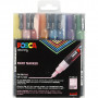 Marqueur Uni Posca, largeur de trait : 0.9-1.3 mm, PC-3ML, 8 pcs, couleurs asstd.
