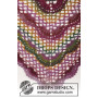 Amour Estival par DROPS Design - Patron de Châle au Crochet 80x160cm