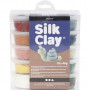 Silk Clay® , ass. couleurs, couleurs poussiéreuses, 10x40g