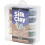 Silk Clay® , ass. couleurs, couleurs poussiéreuses, 10x40g