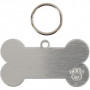 Kit de plaques d'identification pour chien, taille 40 mm, 4 jeux