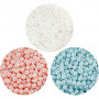 Pearl Clay®, bleu clair, rose, blanc cassé, 1 set, 3x25+38 g