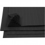 Papier Concertina, noir, 28x17,8 cm, 8 flles/ 1 Pq.