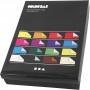 Papier Cartonné Color Bar, ass. de couleurs, A4, 210x297 mm, 250 gr, 10 flles/ 16 Pq.