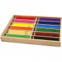 Crayons de couleur, ass. de couleurs, mine 5 mm, JUMBO, 144 pièce/ 144 Pq.