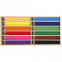 Crayons de Couleur, ass. de couleurs, mine 3 mm, 144 pièce/ 1 Pq.