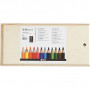 Crayons de Couleur, ass. de couleurs, mine 3 mm, 144 pièce/ 144 Pq.