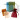 Sacs en organza, ass. de couleurs, dim. 7x10+10x15 cm, 30 pièce/ 1 Pq.