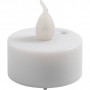 Bougies chauffe-plat LED, blanc, H: 35 mm, d 38 mm, 24 pièce/ 1 Pq.