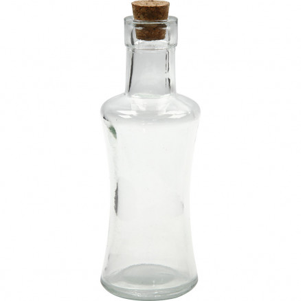 Mini bouteille en verre 15cm